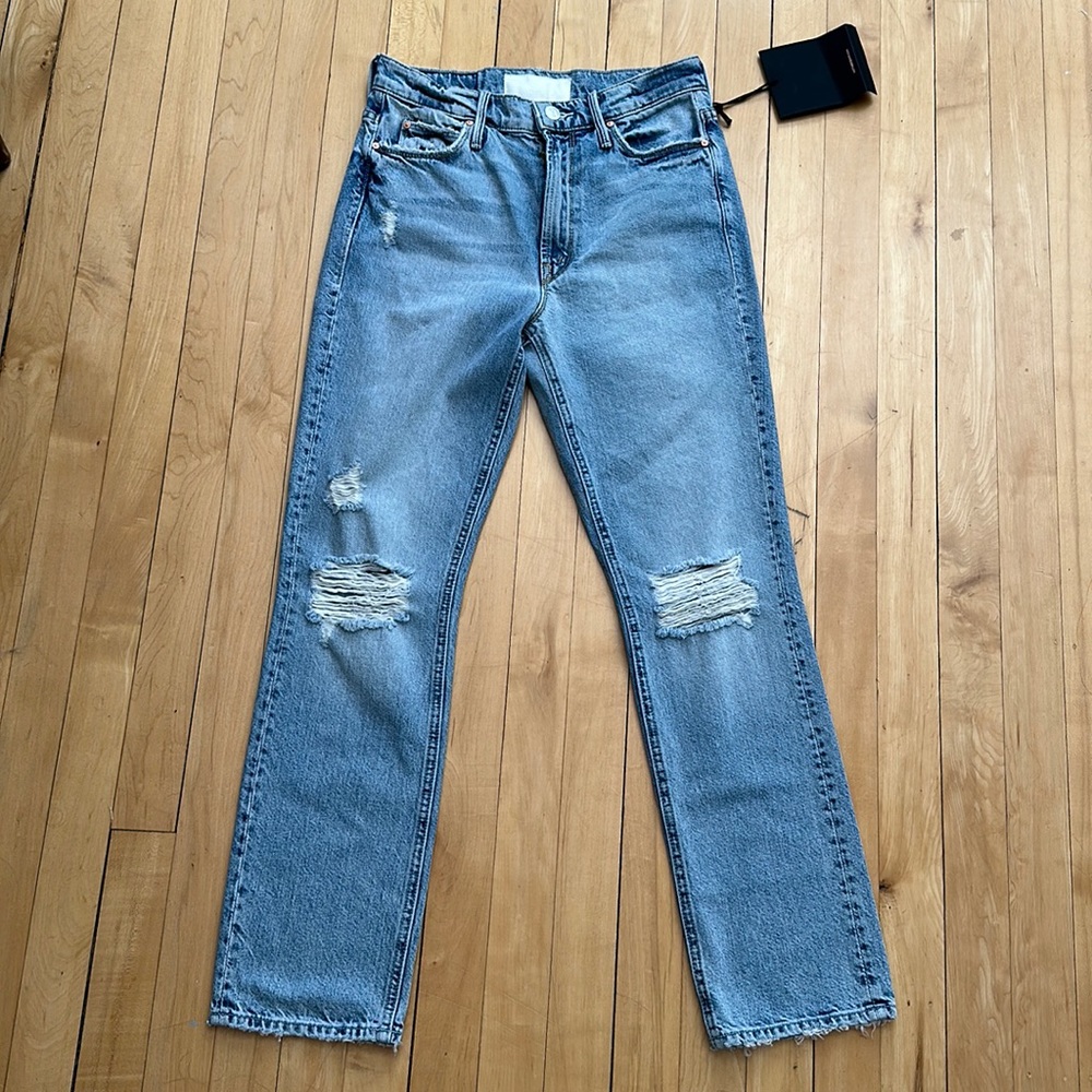 NWT: Mother The Dazzler Ankle Jeans